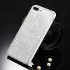 Sexy Retro Floral Phone Case For Apple iPhone 7 6 6s 5 5s SE Plus Lace Flower Hard PC+TPU Cases Back Cover Capa For iPhone7Plus