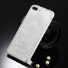 Sexy Retro Floral Phone Case For Apple iPhone 7 6 6s 5 5s SE Plus Lace Flower Hard PC+TPU Cases Back Cover Capa For iPhone7Plus
